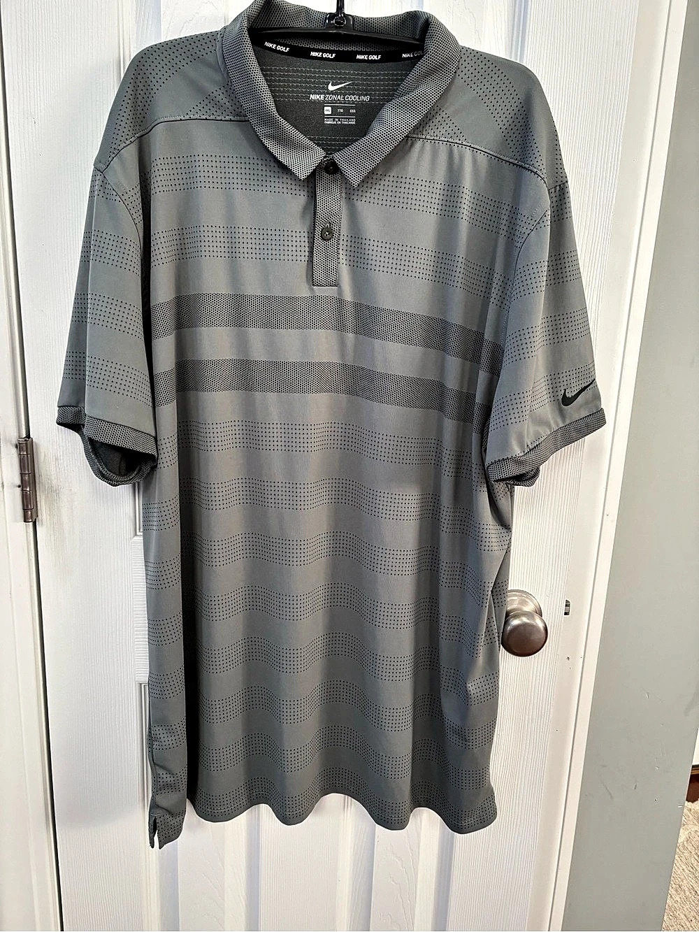 Nike Golf Zonal Cooling Polo Shirt Sage Green XXL